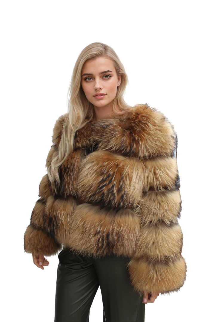 Leena™ | Tyylikäs tekoturkistakki